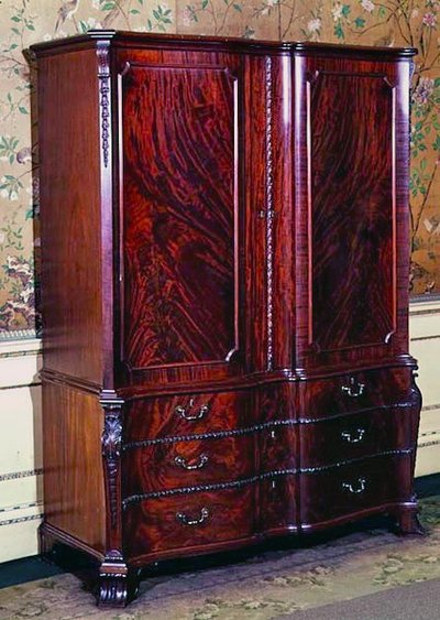Armadio intagliato, 1766 da Thomas Chippendale